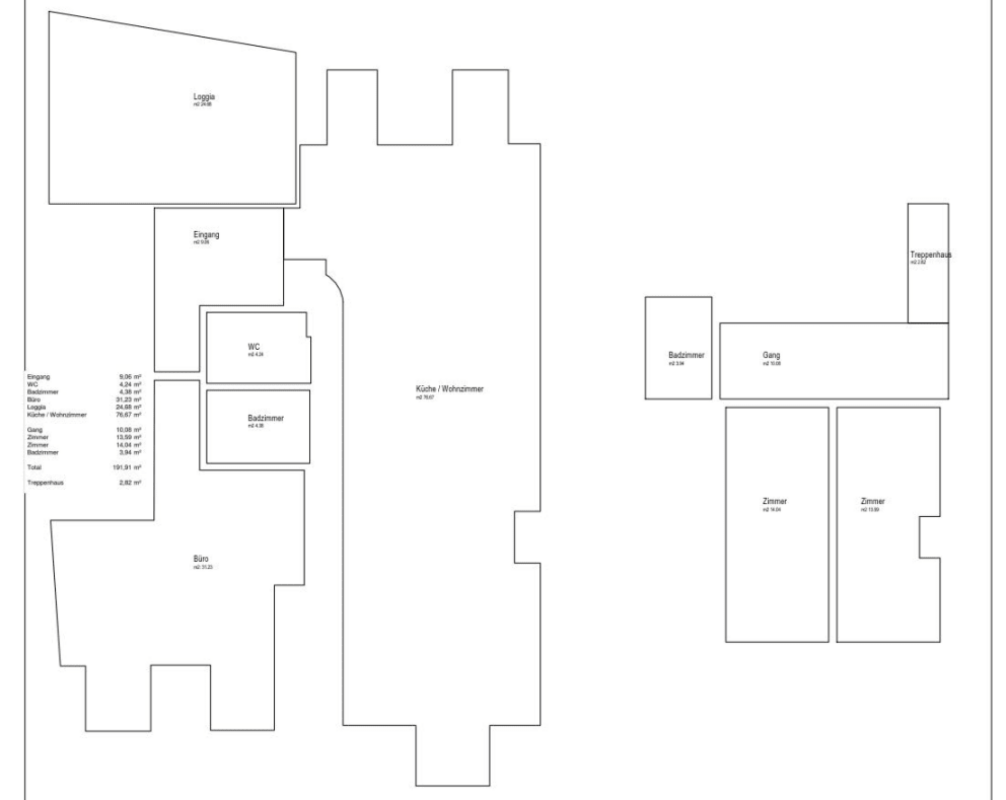 Gemütliche 4.5-Zimmer-Maisonette-Dachwohnung mit Sicht auf den Rhein