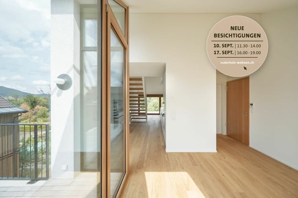 Grosszügige 3½-Zimmer-Dachwohnung mit Galerie und Balkon