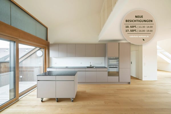 Exklusive 4½-Zimmer-Dachwohnung mit Galerie und zwei Dachterrassen