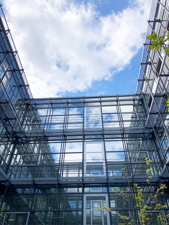 Büro mit Klimaanlage und Atrium 4