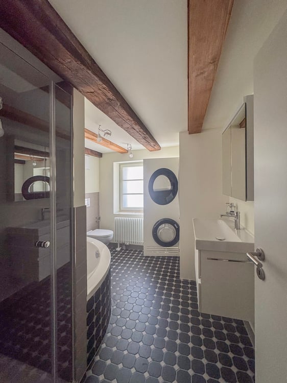 Wohnen im Denkmal: Stilvolles Luxus-Dach-Duplex-Bijoux 11