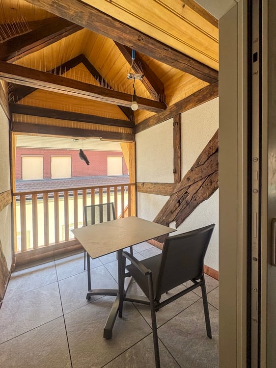 Wohnen im Denkmal: Stilvolles Luxus-Dach-Duplex-Bijoux 9