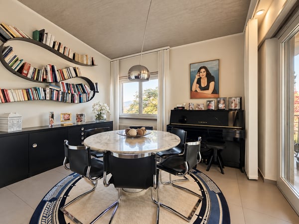 Mendrisio: Deliziosa casa unifamiliare contigua con splendido giardino e vista panoramica 9
