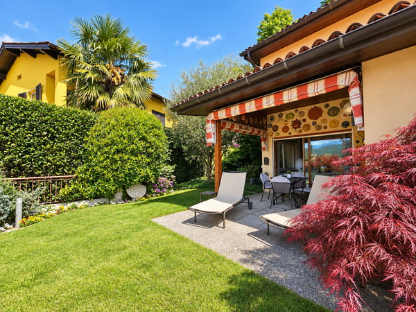 Mendrisio: Deliziosa casa unifamiliare contigua con splendido giardino e vista panoramica 3