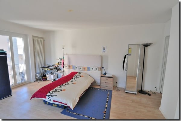Hübsche, unmöblierte 1-Zimmerwohnung, sehr hell und freundlich 4