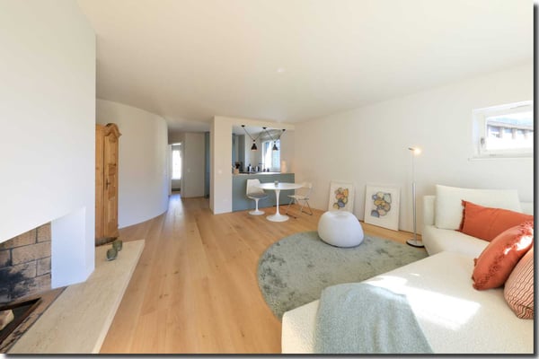 Modernes Design im historischen Ortskern, 3-Zimmerwohnung, 100 m vom See entfernt 7