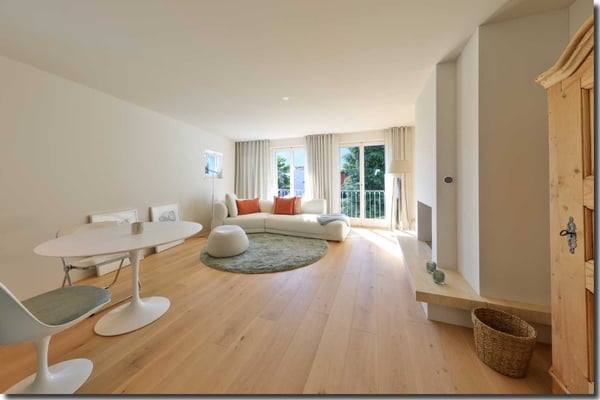 Modernes Design im historischen Ortskern, 3-Zimmerwohnung, 100 m vom See entfernt 3