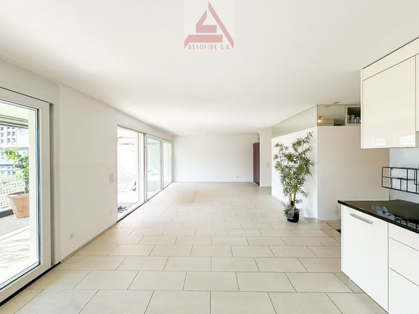 Attico con terrazza panoramica / Attika-Wohnung mit Panoramaterrasse 4