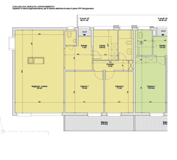 Splendido appartamento di 1.5 locali con vista a Muralto 11