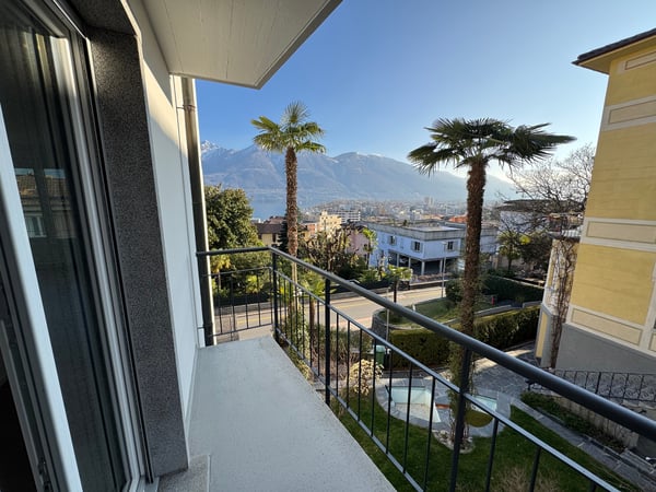 Splendido appartamento di 1.5 locali con vista a Muralto 1