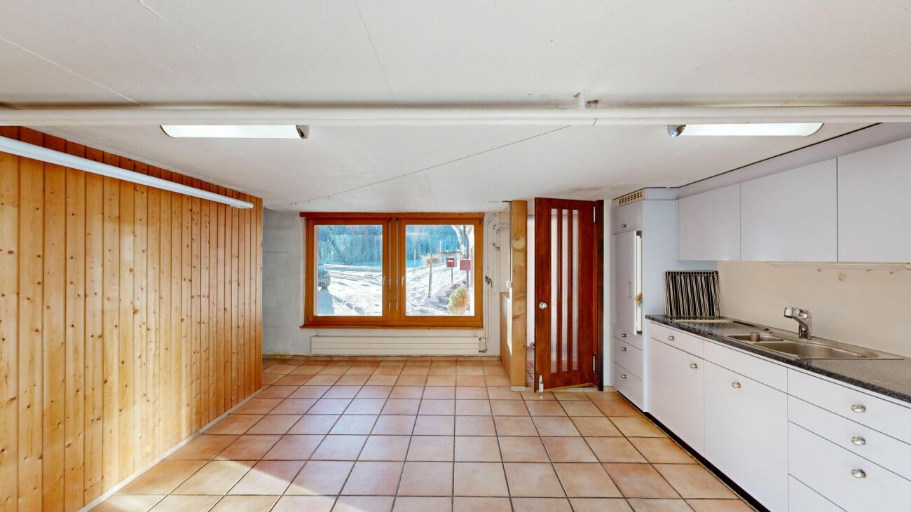 Naturnah: Familienhaus in Davos Laret