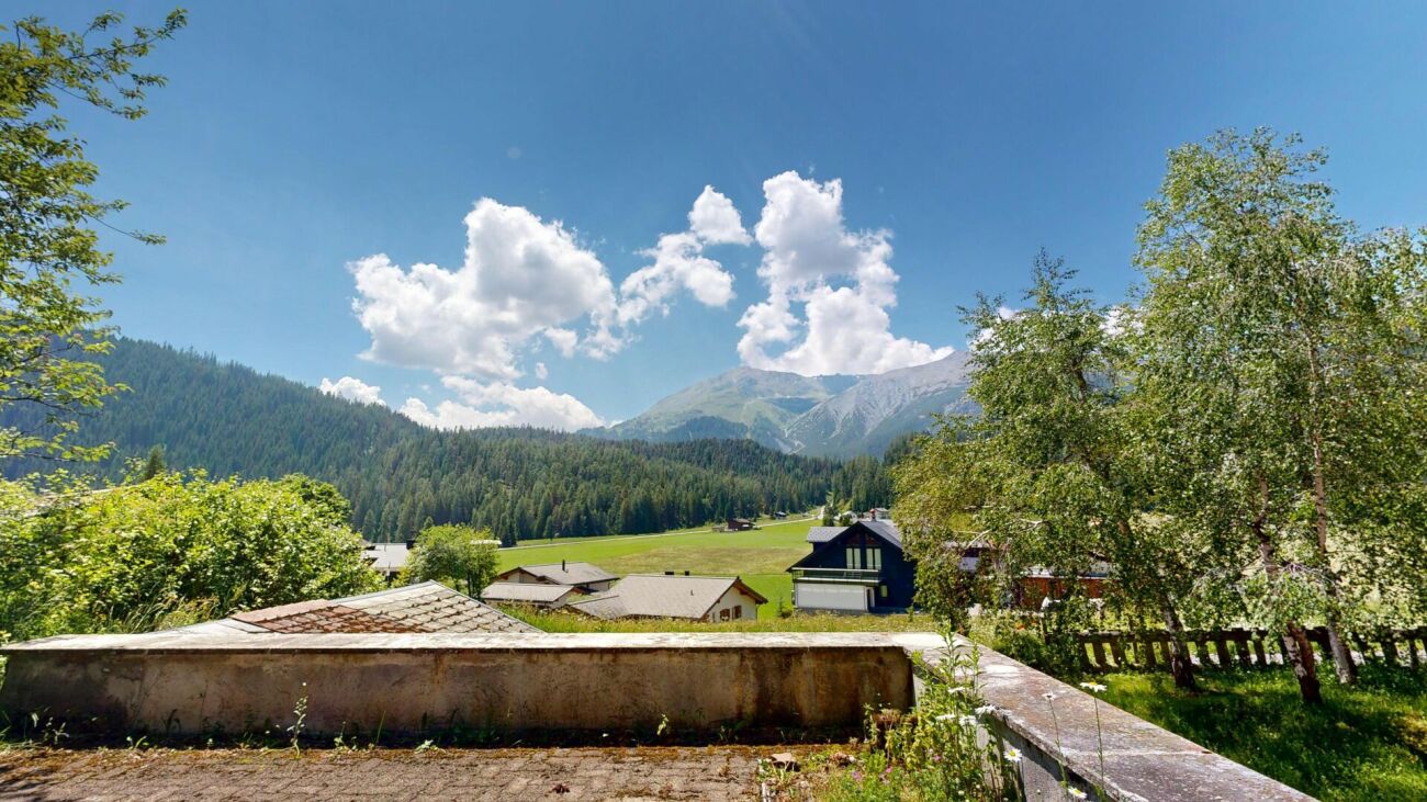 Naturnah: Familienhaus in Davos Laret