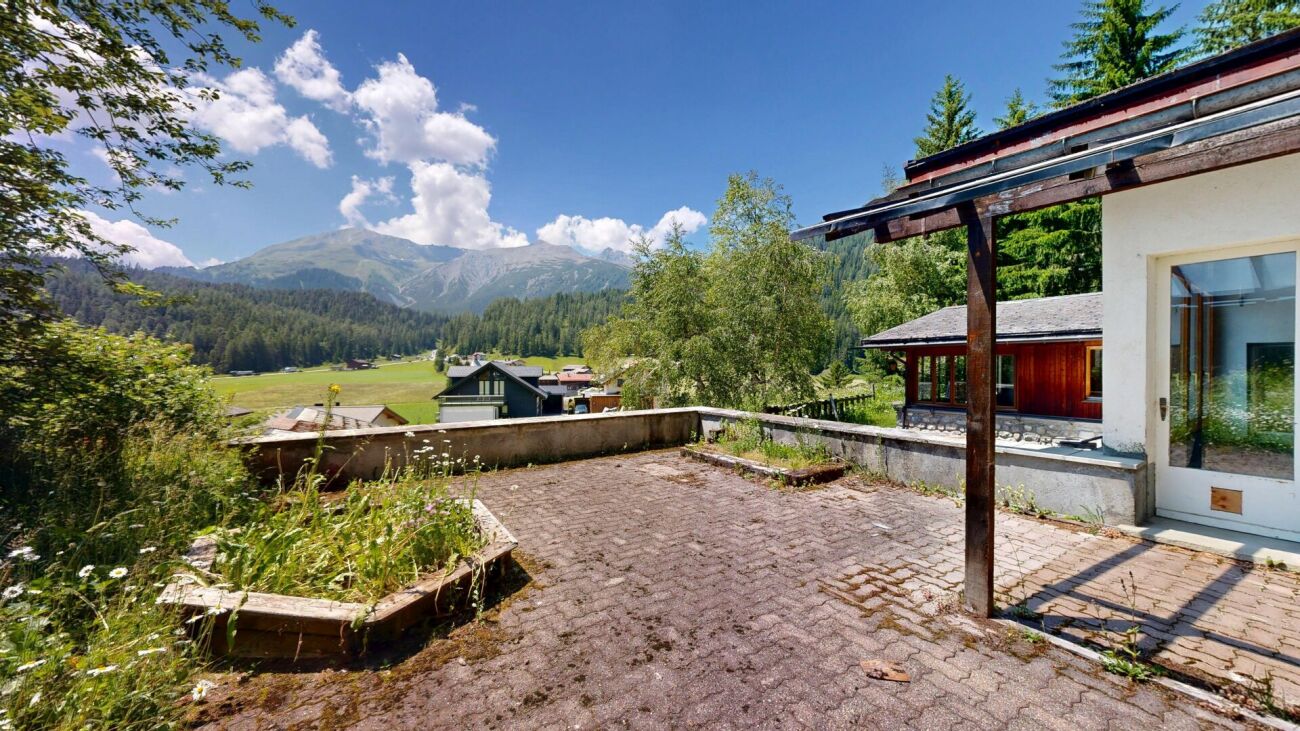 Naturnah: Familienhaus in Davos Laret