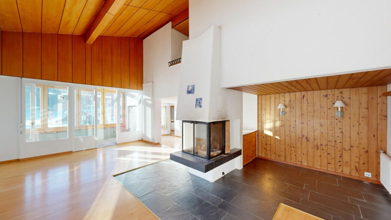 Naturnah: Familienhaus in Davos Laret