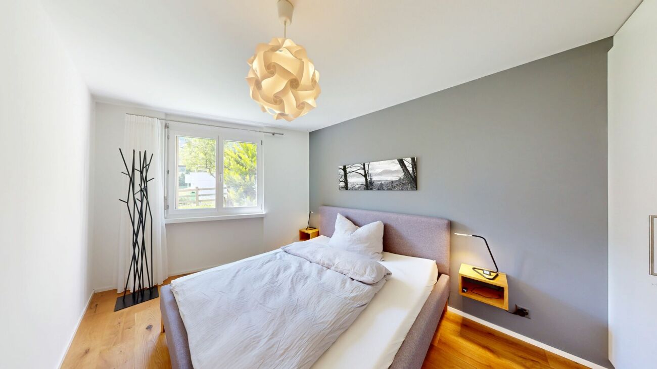 Moderne 2-Zimmer-Wohnung mit grossem Sitzplatz