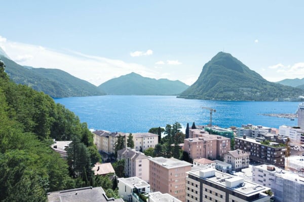 Lussuoso attico a Castagnola con grande terrazza e vista lago 1