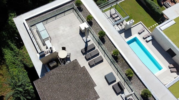 Lussuoso attico a Castagnola con grande terrazza e vista lago 2