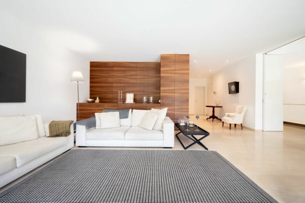 Prestigioso appartamento 1.5 locali con giardino, porticato con grill e terrazza coperta / Exklusive 1.5-Zimmer-Gartenwohnung mit überdachter Terrasse und Portico mit Grill 5