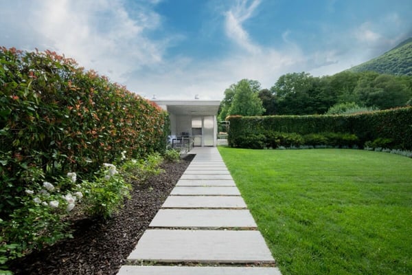 Prestigioso appartamento 1.5 locali con giardino, porticato con grill e terrazza coperta / Exklusive 1.5-Zimmer-Gartenwohnung mit überdachter Terrasse und Portico mit Grill 3