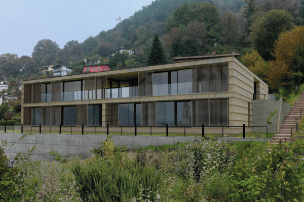 Terreno vista lago con progetto edilizio approvato 2