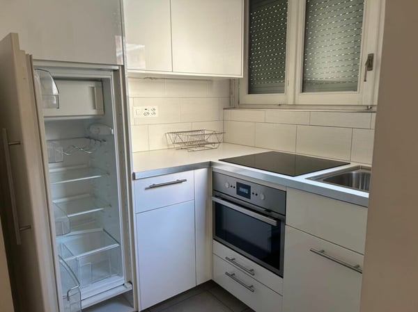 Monolocale con cucina separata e grande balcone 2