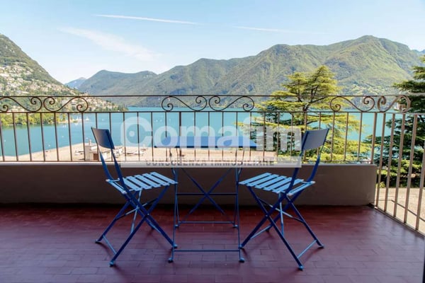 Appartamento arredato con vista lago 1