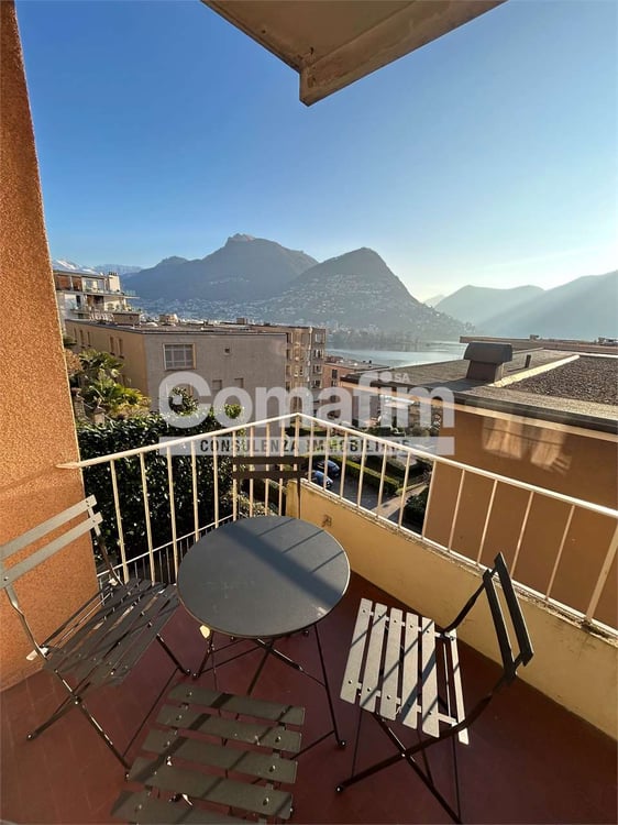 Stupendo 1.5 locali arredato con vista lago 9