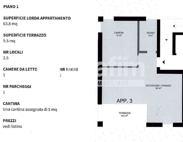 Elegante appartamento arredato di 1.5 locali 8