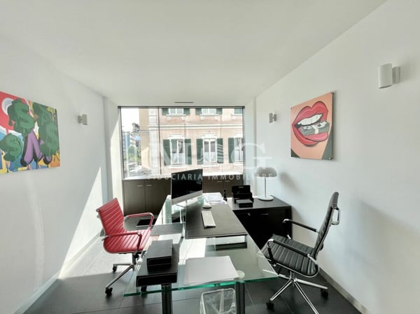 Lugano, Paradiso: Ufficio moderno, super tecnologico e sostenibile, 1 locali 3