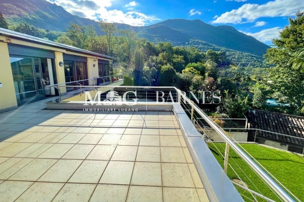 Lugano: Villa signorile con piscina, giardino e rustico privato 7