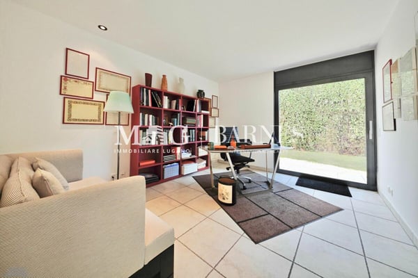 Lugano: Villa signorile con piscina, giardino e rustico privato 11