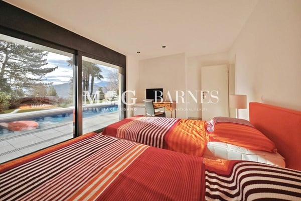 Lugano: Villa signorile con piscina, giardino e rustico privato 13