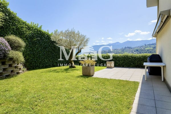 Lugano - Appartamento 1.5 locali di 300 mq comm.li al 1° piano con terrazzo e giardino privato 4