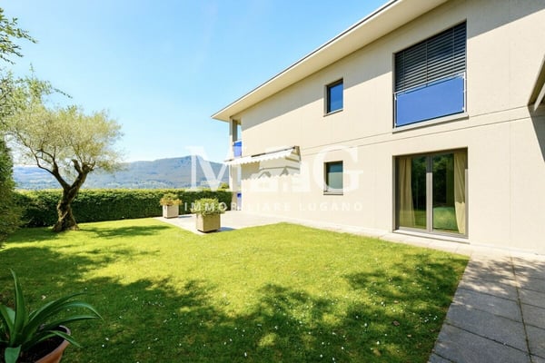 Lugano - Appartamento 1.5 locali di 300 mq comm.li al 1° piano con terrazzo e giardino privato 3