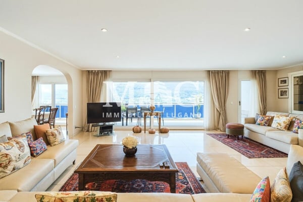 Lugano - Appartamento 1.5 locali di 300 mq comm.li al 1° piano con terrazzo e giardino privato 6