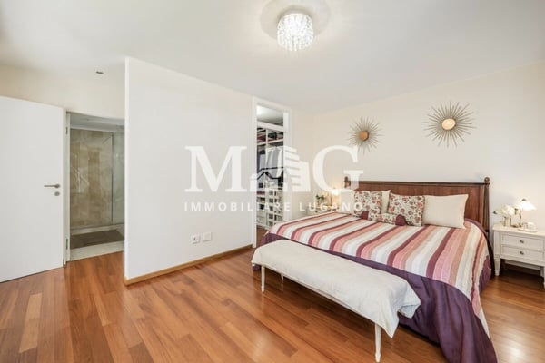 Lugano - Appartamento 1.5 locali di 300 mq comm.li al 1° piano con terrazzo e giardino privato 12