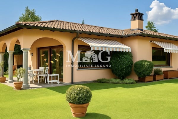 Collina d'Oro - Villa Signorile di 360 mq con giardino e terreno edificabile 7