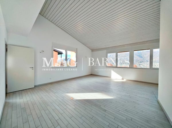 Lugano: Casa a schiera di ampie dimensioni adatta alle famiglie, 210 mq. superficie commerciale 8