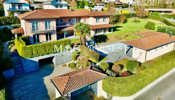 Lugano, Manno: VILLA SIGNORILE, elegante con piscina e dépendance 31