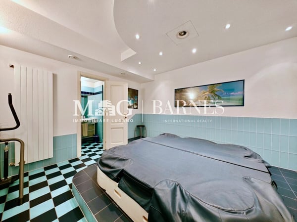 Lugano, Manno: VILLA SIGNORILE, elegante con piscina e dépendance 33