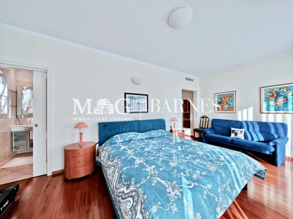 Lugano, Manno: VILLA SIGNORILE, elegante con piscina e dépendance 24