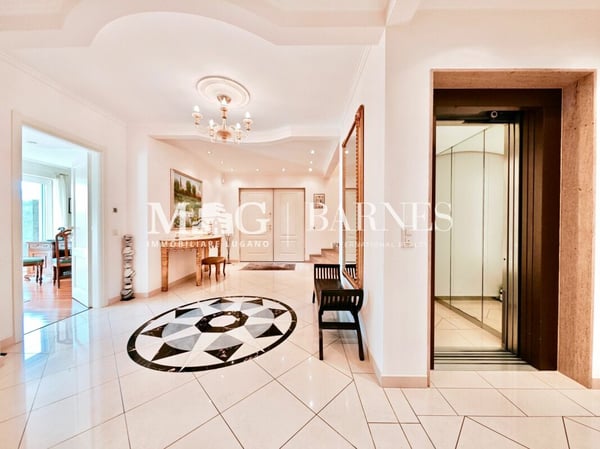 Lugano, Manno: VILLA SIGNORILE, elegante con piscina e dépendance 4