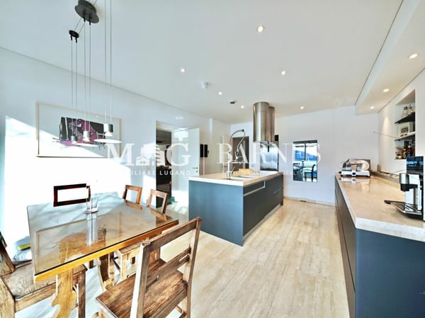 Lugano, Castagnola: Appartamento 1.5 locali esclusivo con piscina privata, giardino e vista lago 12