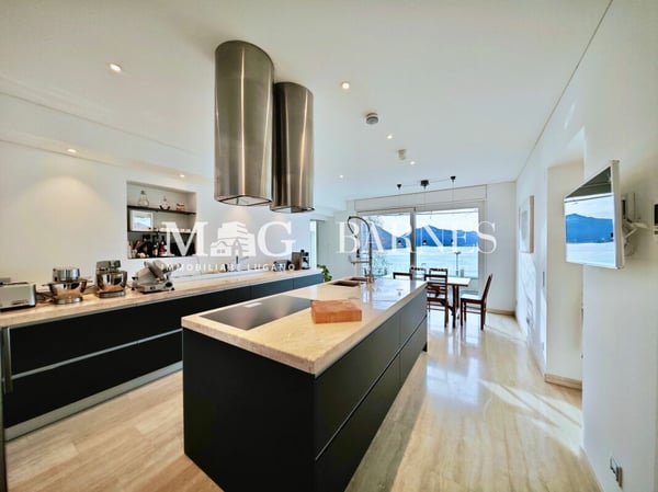 Lugano, Castagnola: Appartamento 1.5 locali esclusivo con piscina privata, giardino e vista lago 11