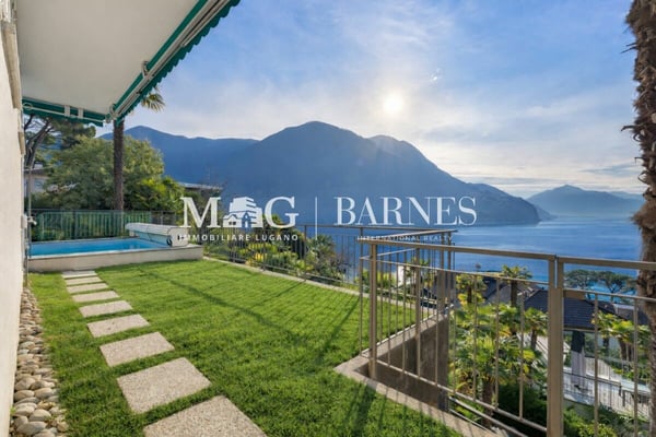 Lugano - Castagnola: Villa con vista sul lago e piscina 9