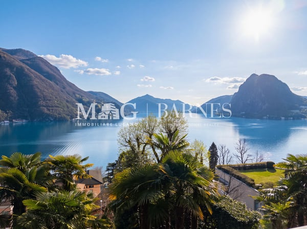 Lugano, Castagnola: Appartamento duplex 5 locali con vista lago