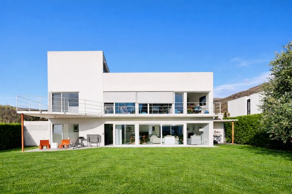 Lugano, Dino: Villa moderna con giardino, terrazze e vista aperta 1