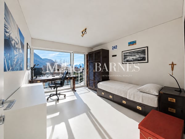 Lugano, Dino: Villa moderna con giardino, terrazze e vista aperta 10