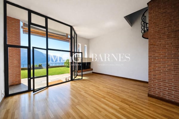 Lugano: Villa vista lago con giardino privato 3