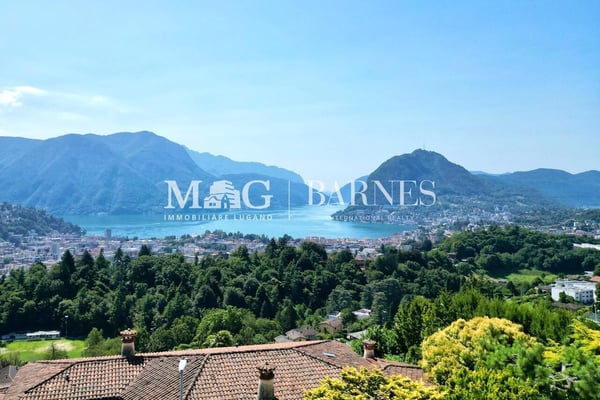 Lugano: Villa vista lago con giardino privato 2